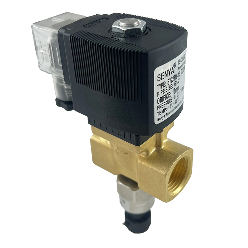 2/2 yollu pirinç SY223 serisi solenoid valf